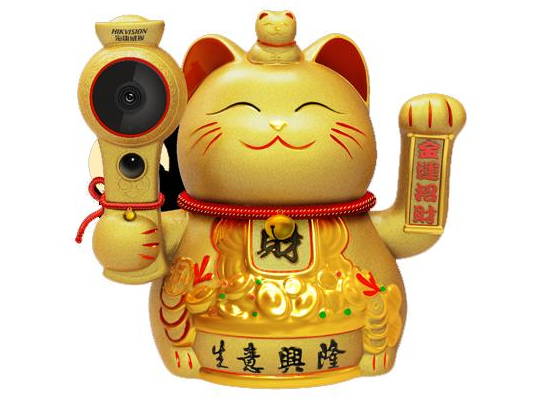 200 萬 1/2.7＂ CMOS 無線招財(cái)貓網(wǎng)絡(luò)攝像機(jī)